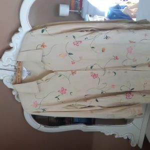 Allison Taylor linen blouse